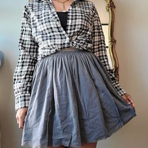 Grey skirt 160 Hanna Andersson